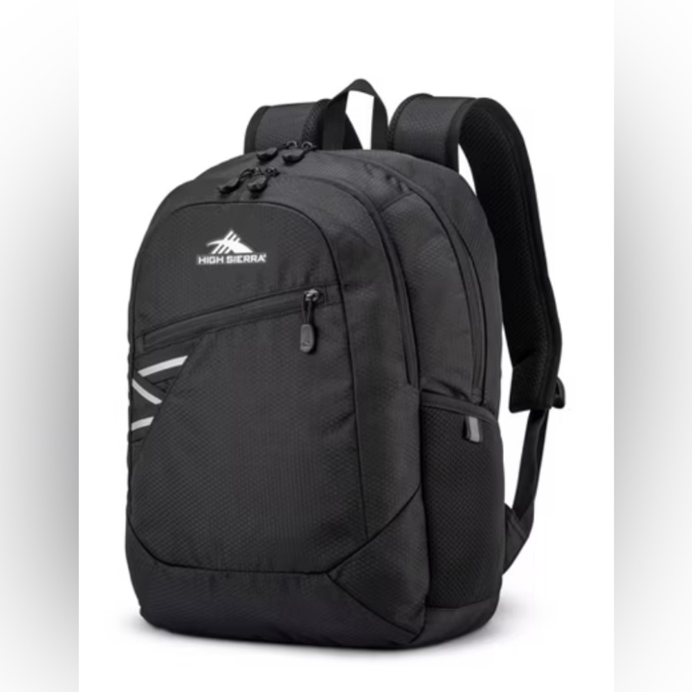 NWT High Sierra Outburst 2 Black Backpack 26L